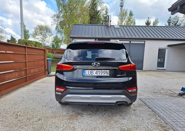 Hyundai Santa Fe cena 143000 przebieg: 45000, rok produkcji 2020 z Lublin małe 407
